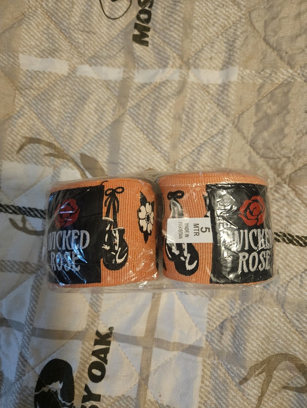 Wicked Rose Boxing Hand Wraps Brand New Muay Thai Kickboxing MMA Women